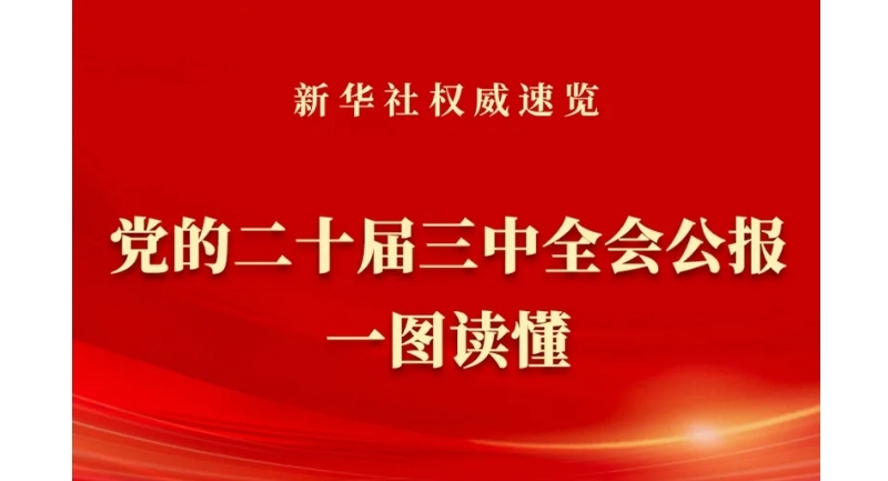 党的二十届三中全会公报一图读懂